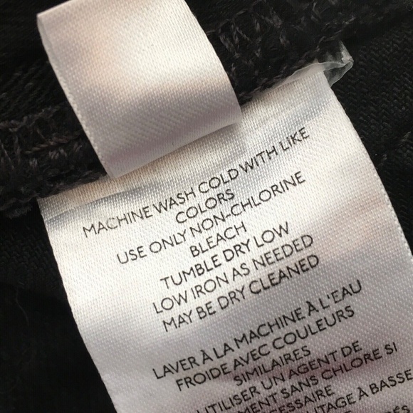 NWT!! Free People WE THE FREE Black Button Fly Denim Jeans Festival Casual 26 - Picture 12 of 13